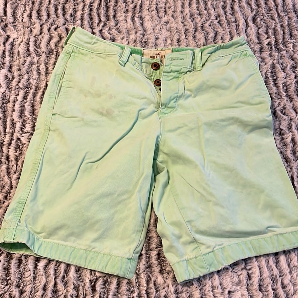 Green Hollister Shorts
